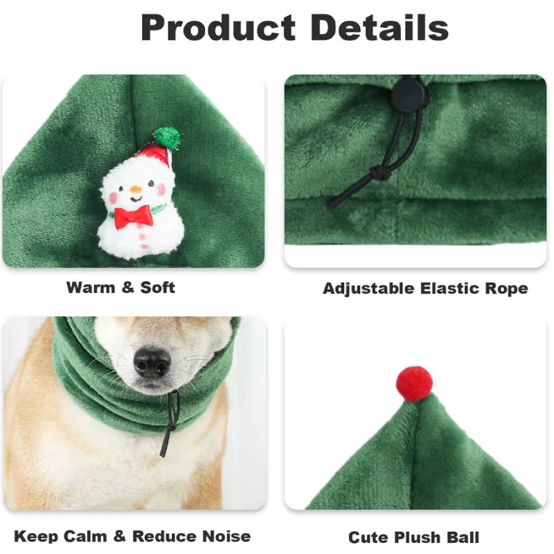 Festive Christmas Dog Hats