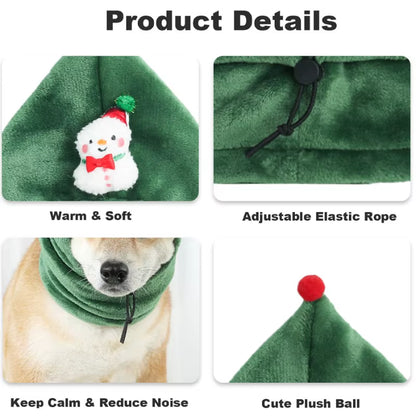 Festive Christmas Dog Hats