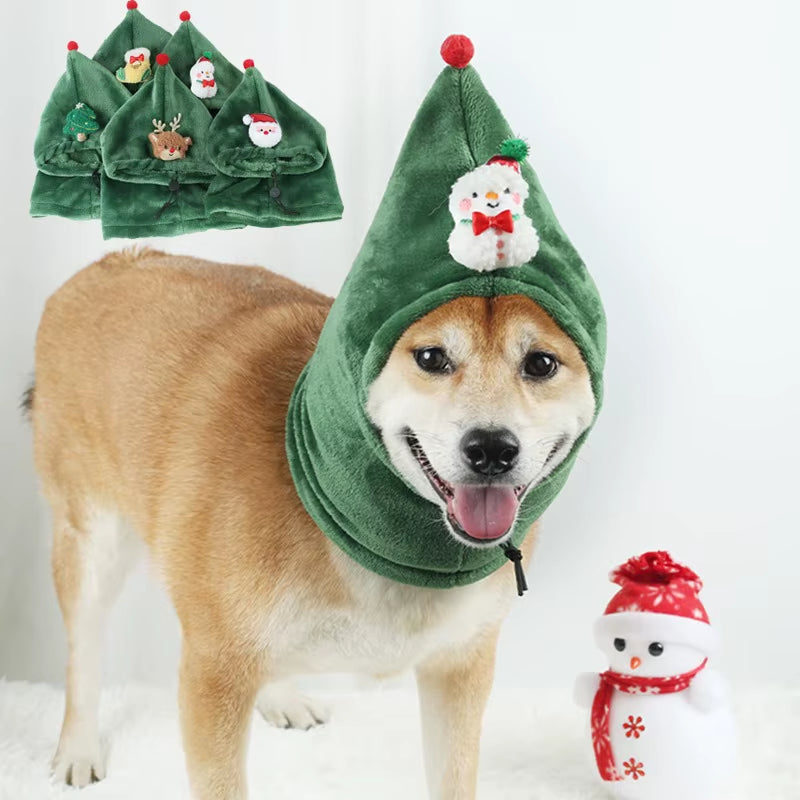 Festive Christmas Dog Hats