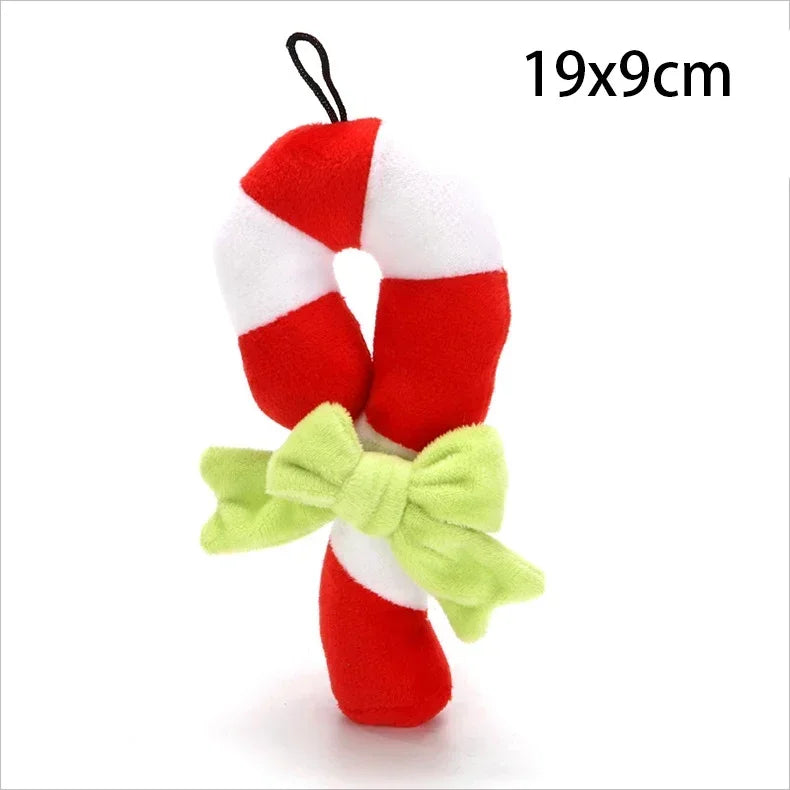 MerryPaws Holiday Squeaky Toy Set
